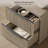 Modern Fluted 2-Drawer Nightstand-1112176589