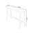 Black Straight Solid Wood Bar Table