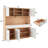 63'' W Kitchen Pantry, Storage Cabinet With Organizer-629698110