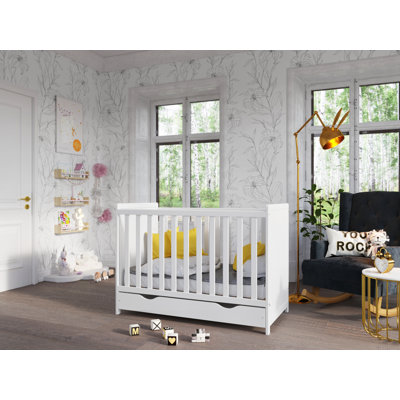 Behan 2 -in-1 Convertible Cot Bed