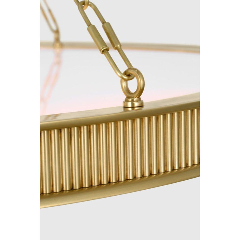 Matthew 3 - Light LED Chandelier, Soft Brass