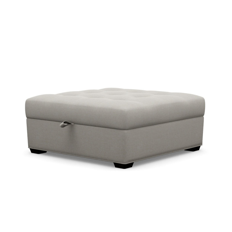 Baxter Square Ottoman, Java, Grande 120912