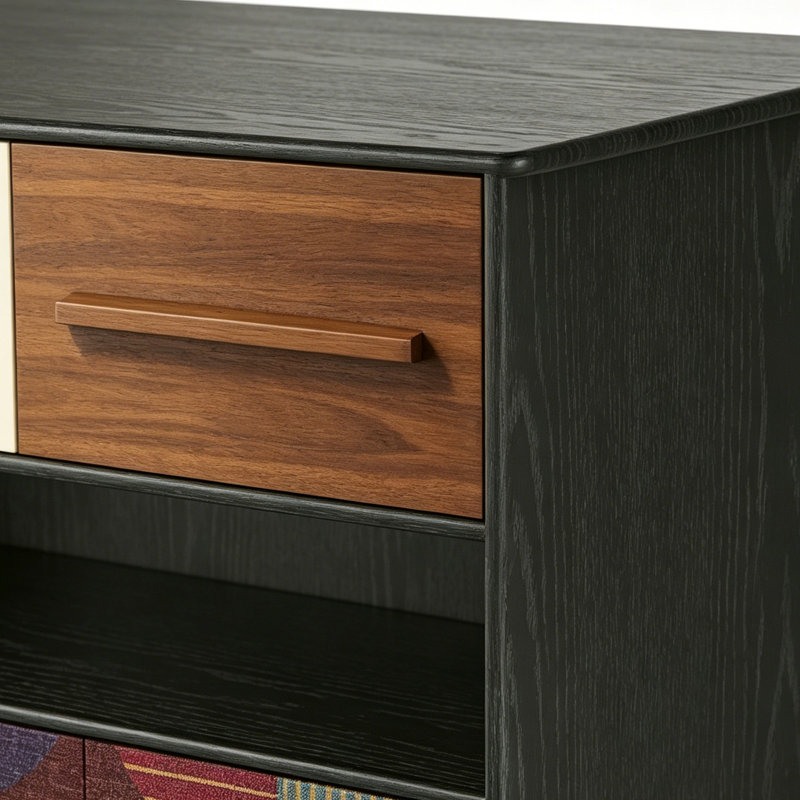 French Retro Simple Style Accent Cabinet