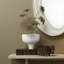 Plunge Ceramic Decorative Vessel, Matte White-1812729847