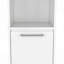 Armoire de cuisine, armoire à une porte, tablettes intérieures et extérieures