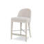 Caribe Upholstered Stool with Solid Wood Frame-51383294-51383295