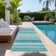 Kinslee Washable Striped Indoor / Outdoor Rug