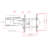 CorLiving Multi-Screen Single Screen Wall mount Electronic Mount
