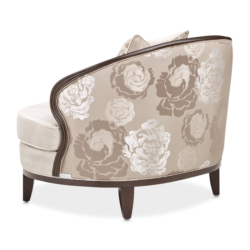 Camellia Field Barrel Chair