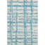 Tapis bleu sarcelle lavable à la machine Premium Prisco-605199193