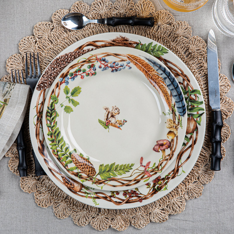Forest Walk Dessert/Salad Plate Assorted