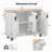 51" Fluted Kitchen Island With Drop Leaf-1710716683