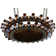 Rustic Lodge 48 - Light Chandelier