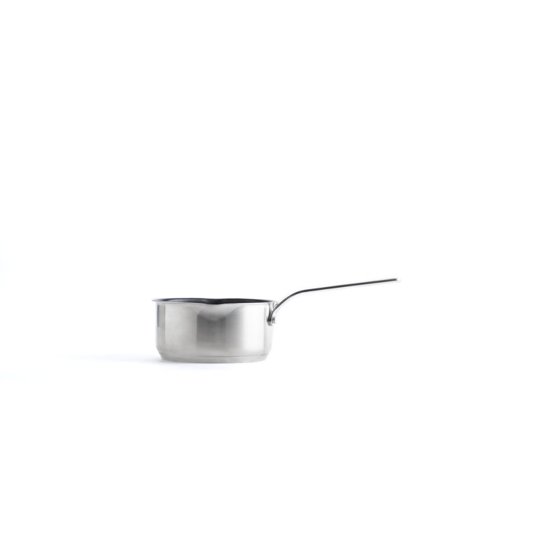 KitchenAid Stainless Steel Ceramic Non-Stick 16cm/1.5 Litre Saucepan with Pouring Spouts