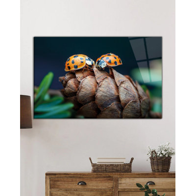 Elegant Decorative Tempered Glass Painting, 18.1 x 28.3 inches | 100% Tempered Glass, Thickness: 0.16 inches | Stunning Artwork for Home Décor, Living Room, & Office Spaces, Durable & Easy to Clean