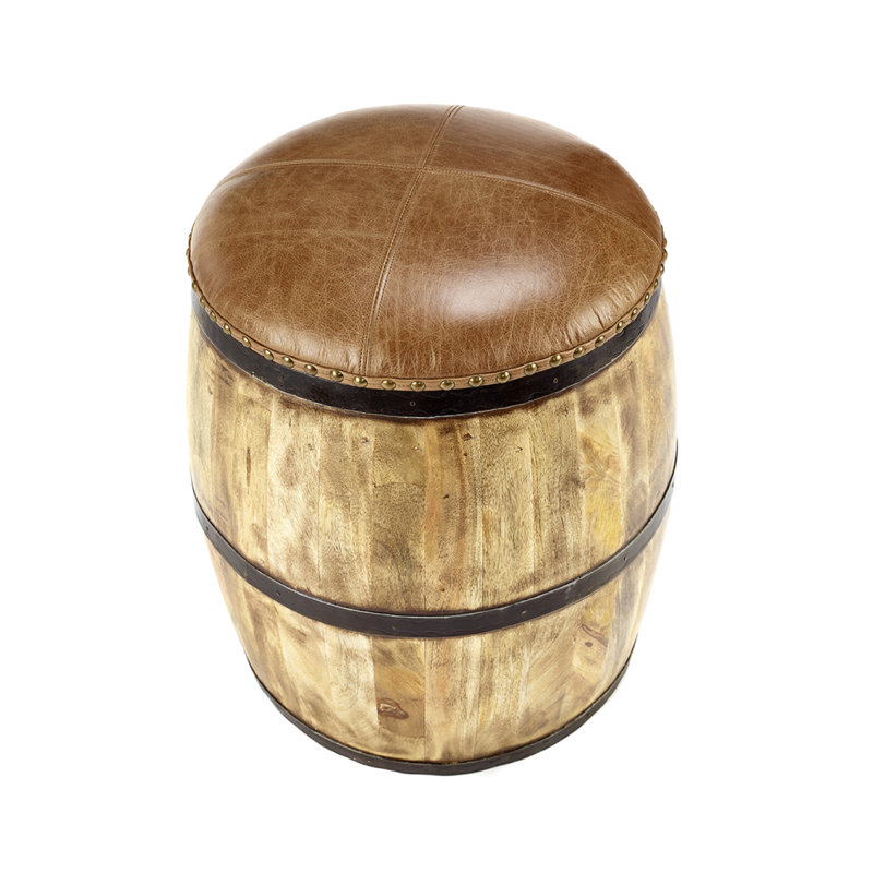 Serlin Wood Accent Stool