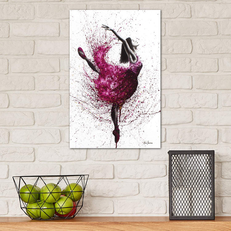 Ballet Wines by Ashvin Harrison - Wrapped Canvas Print, 45.72cm H x 30.48cm W x 1.91cm D