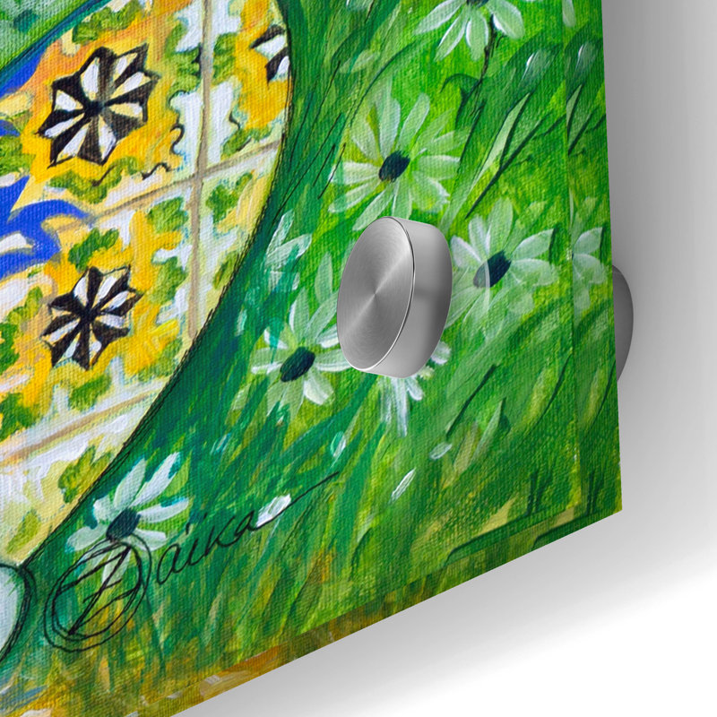Art mural en verre 24 pi x 24 po Latitude Run