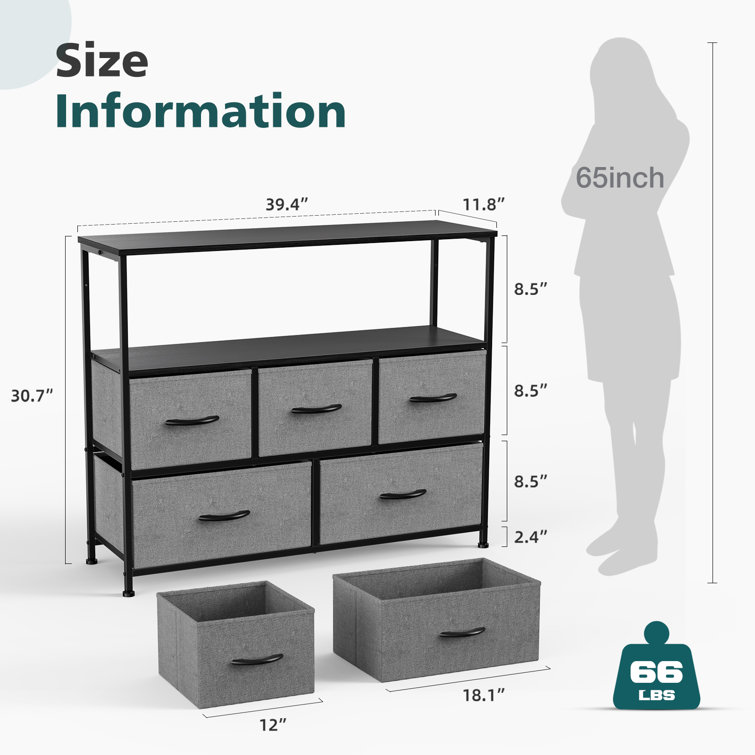 Esma 5 - Drawer Dresser