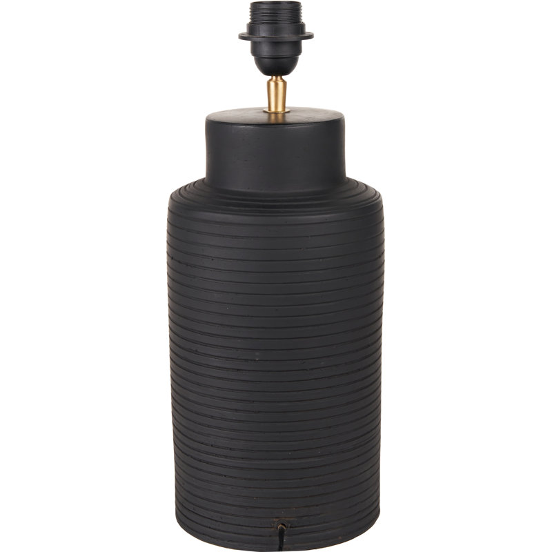 Sierra Ceramic Table Lamp, Black
