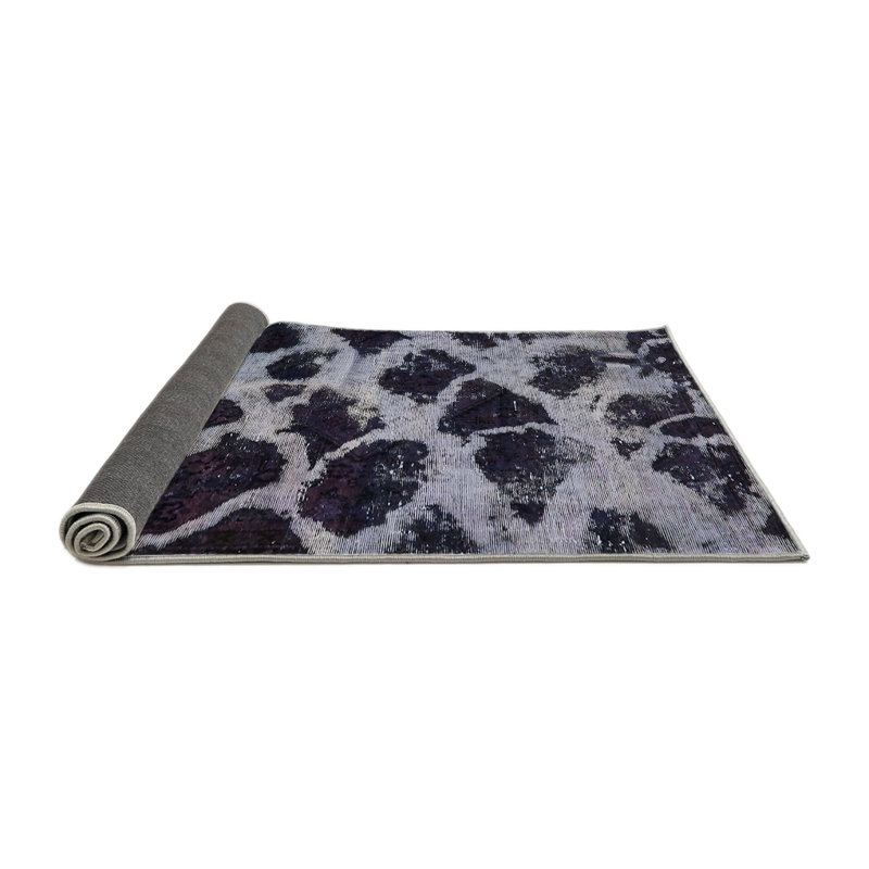 Tapis abstrait moderne 750, Rond 6 pi