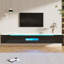 Modern Tv Stand With Led Lights - 180Cm, Bluetooth App Control-607011874