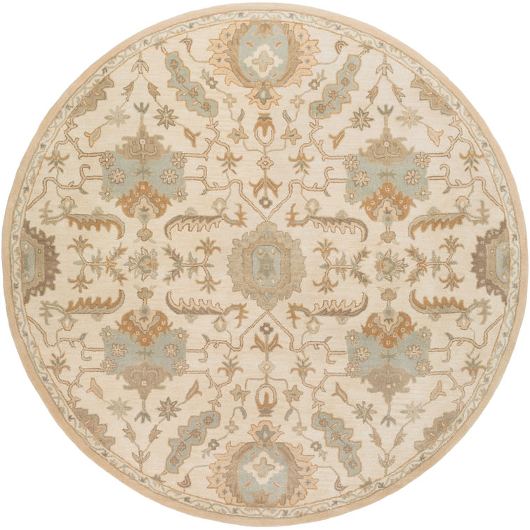 Arden Hand Tufted Wool Cream Rug