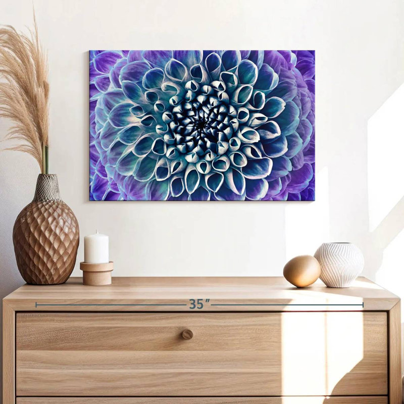 Dahlia Harnek bleu mauve, H 16 po x l 24 po