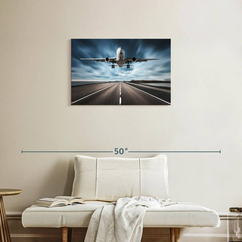Mehar Runway Airplane, 20" H x 30" W