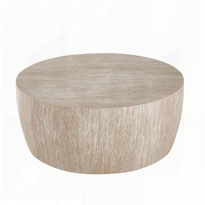 Round Wood Coffee Table