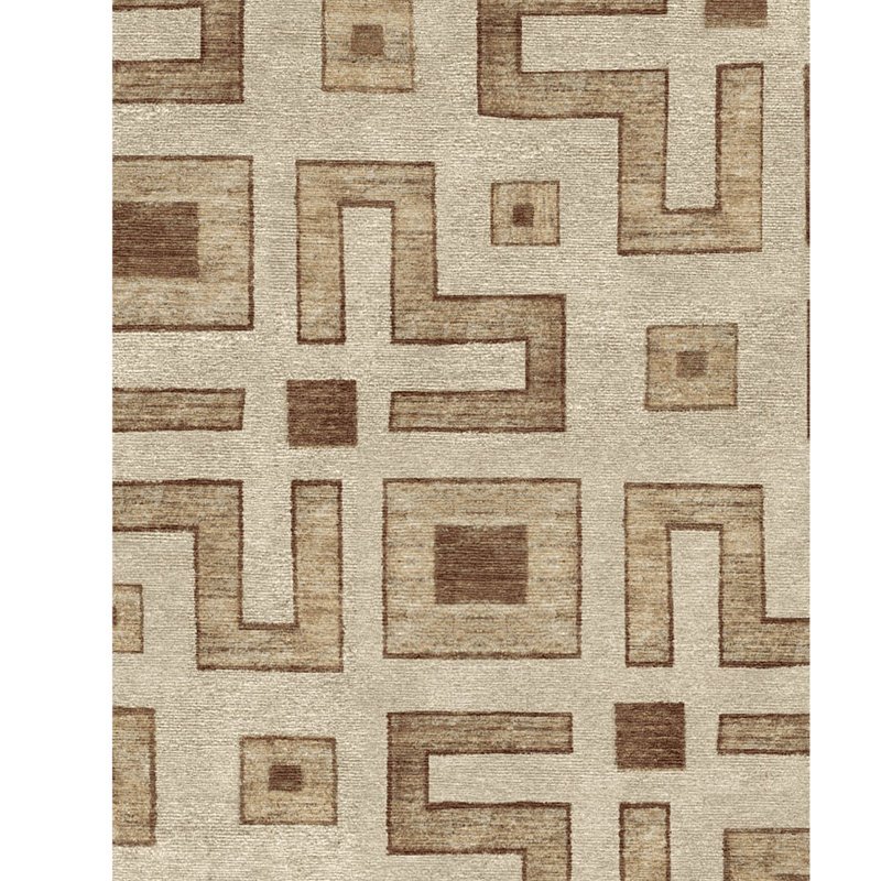 Geometric Area Rug, Rectangle 10' x 14'
