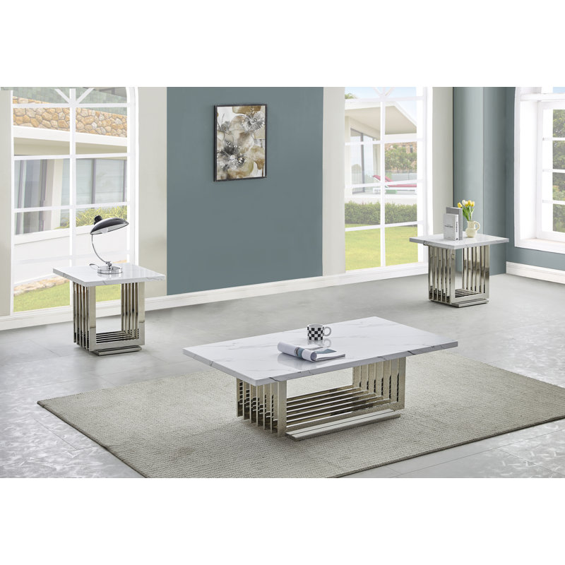 Ensemble de tables basses 3 pièces Jali