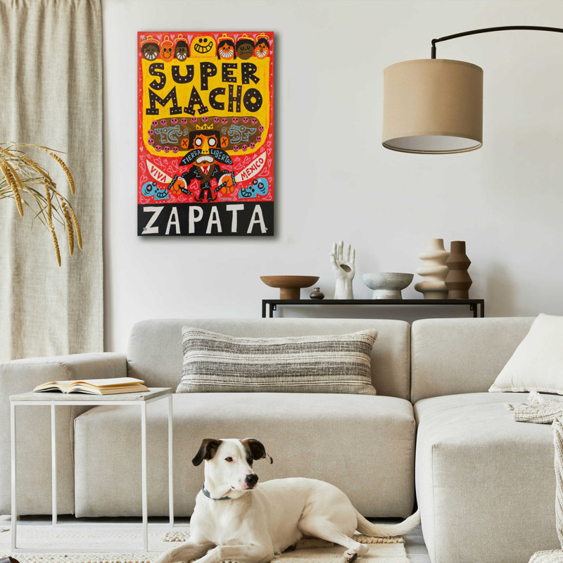 "El mexico" par Jorge R. Gutierrez, H 36 po x l 24 po x P 0,2 po