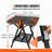 27'' W Manufactured Wood Top Height-Adjustable Workbench
