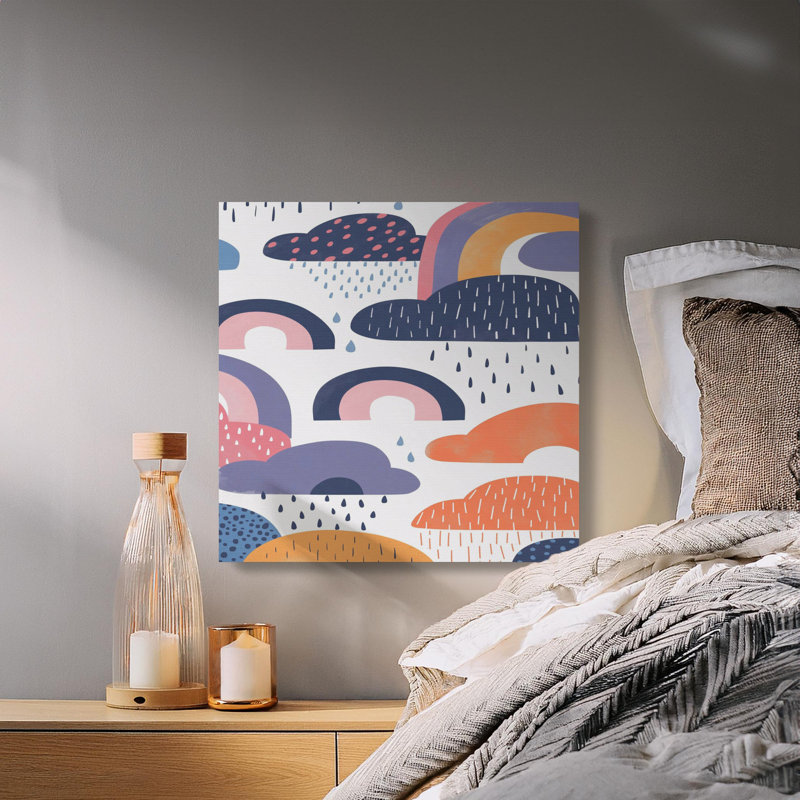 1 Piece Wrapped Canvas Wall Art Set, 15.24 cm H x 15.24 cm W