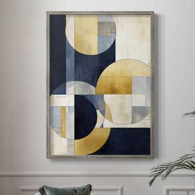 ABSTRACT Series DLIX Framed Print - Solid Wood