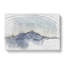 Moody Winter Mountain in Austria in Abstract - Wrapped Canvas Drawing - Wrapped Canvas-55310016