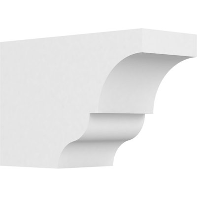 5"W x 8"H x 12"L Standard Asheboro Architectural Grade PVC Rafter Tail