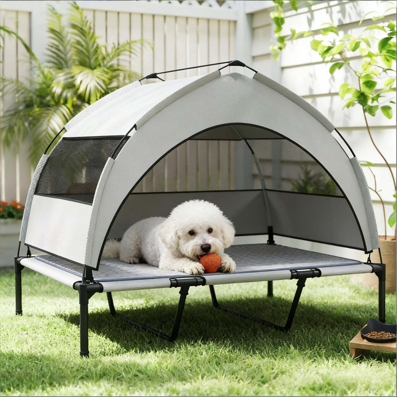 Lit surélevé pour animal de compagnie, lit surélevé pour chien portable