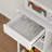 Baker's Rack with Power Outlet and LED Lights, Coffee Bar with Storage Shelves