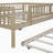 Wood Daybed with Trundle and Fence Guardrails-317973219-317973229