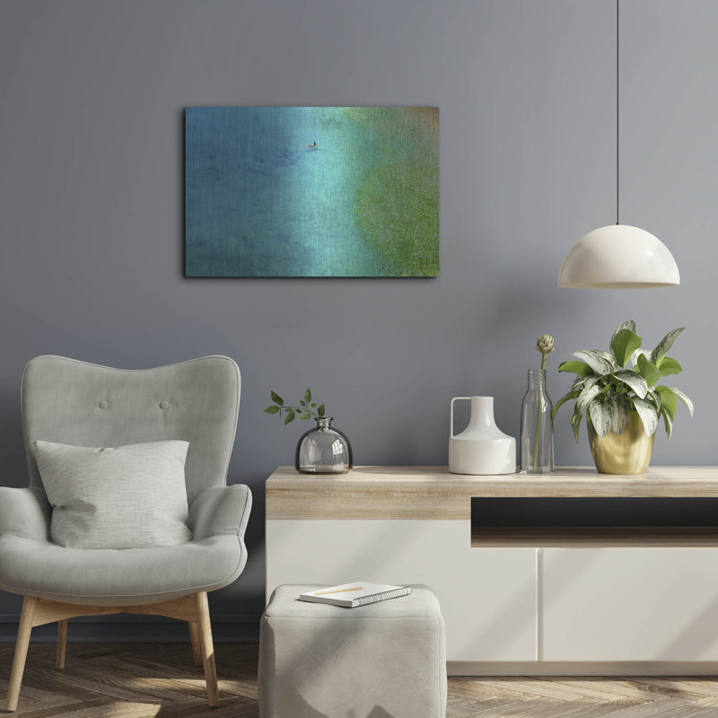 «Solo Swim» par Verne Varona, H 16 po x l 24 po