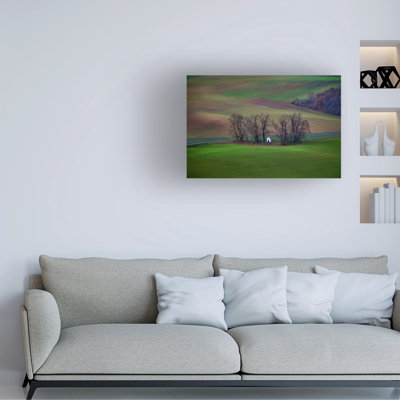 Art mural sur toile tendue - Jon Evan «A Little Chapel», art mural pour salon, chambre à coucher ou bureau - 12 x 19