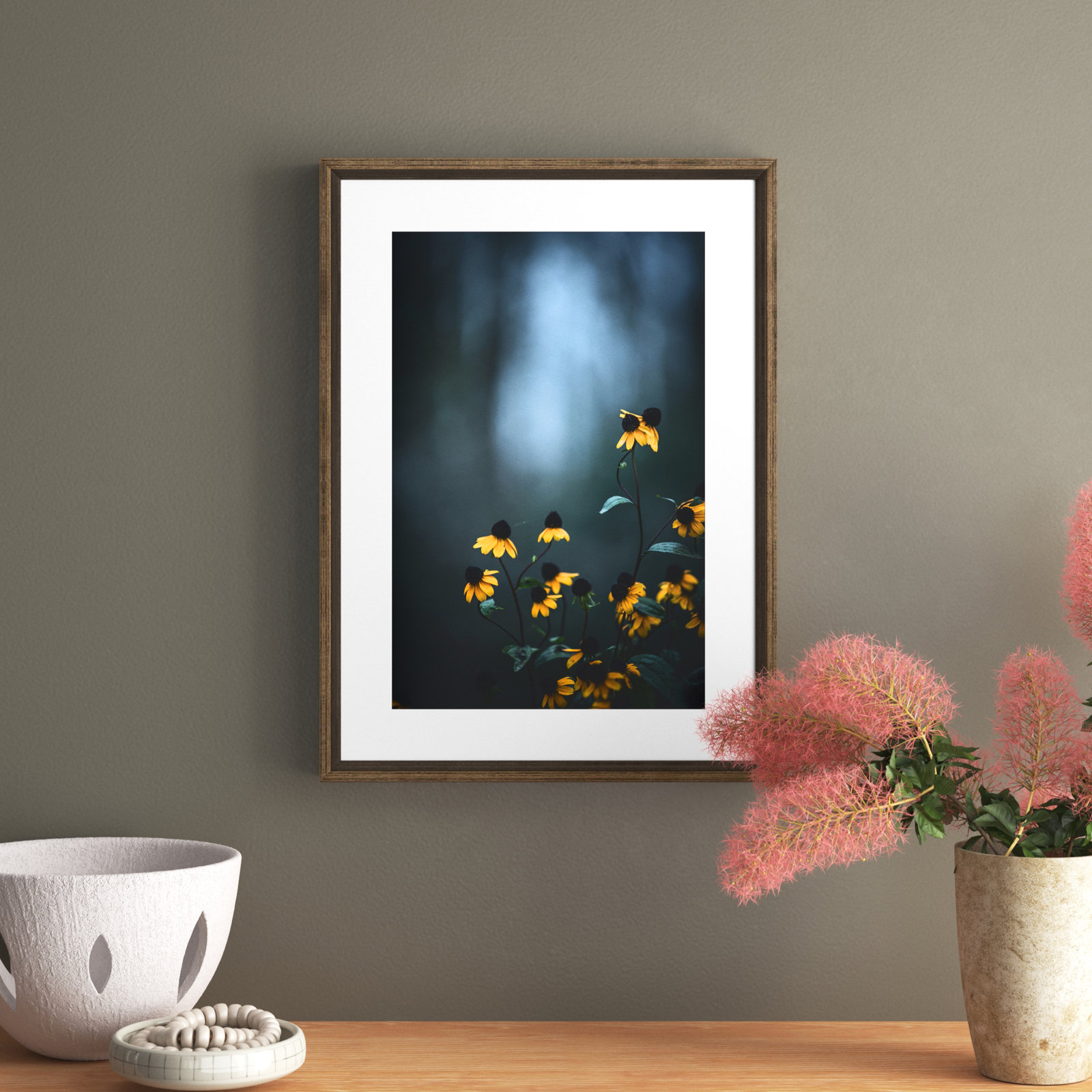 Moody And Bright by F2images, Brown, 26" H x 19" W