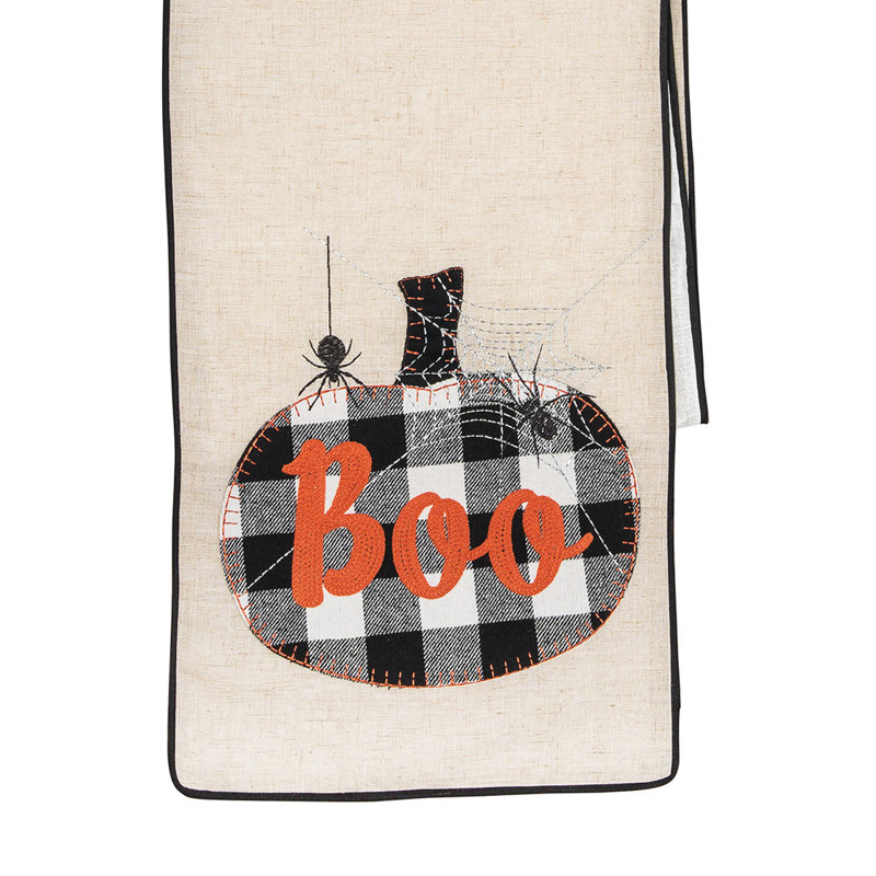 Limones Black Boo Table Runner