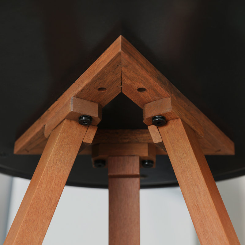 Round Wood Outdoor Bistro Table , cm W cm D, Tripula