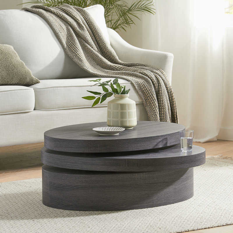 Table basse rotative Modernesque, Grey