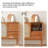 Modern Simple Wicker Multi-Functional Sideboard