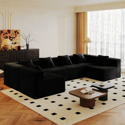 Modular Sectional Couch For Living Room, Office