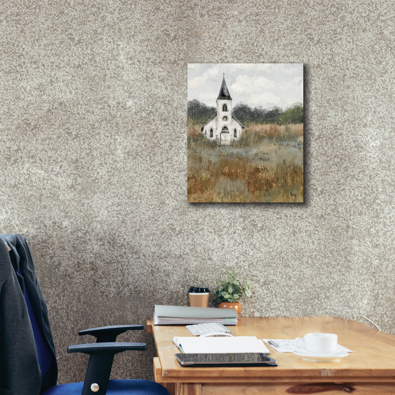 «Fields Of Hope» par Ashley Bradley, art mural sur toile, H 24 po x l 20 po x P 0,75 po